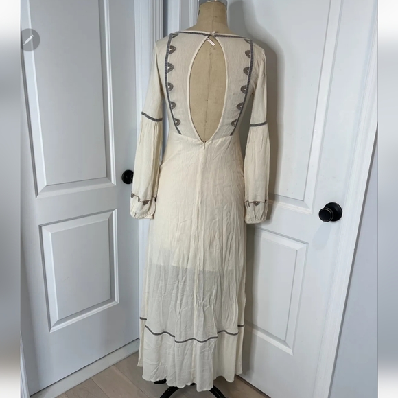 Free People Desert Winds Embroidered Boho Maxi Dress - Picture 9 of 16